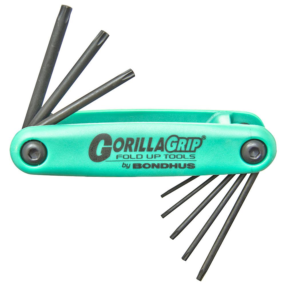Bondhus 8pc Torx Fold-up Tool Set T6-T25 - Flockneti