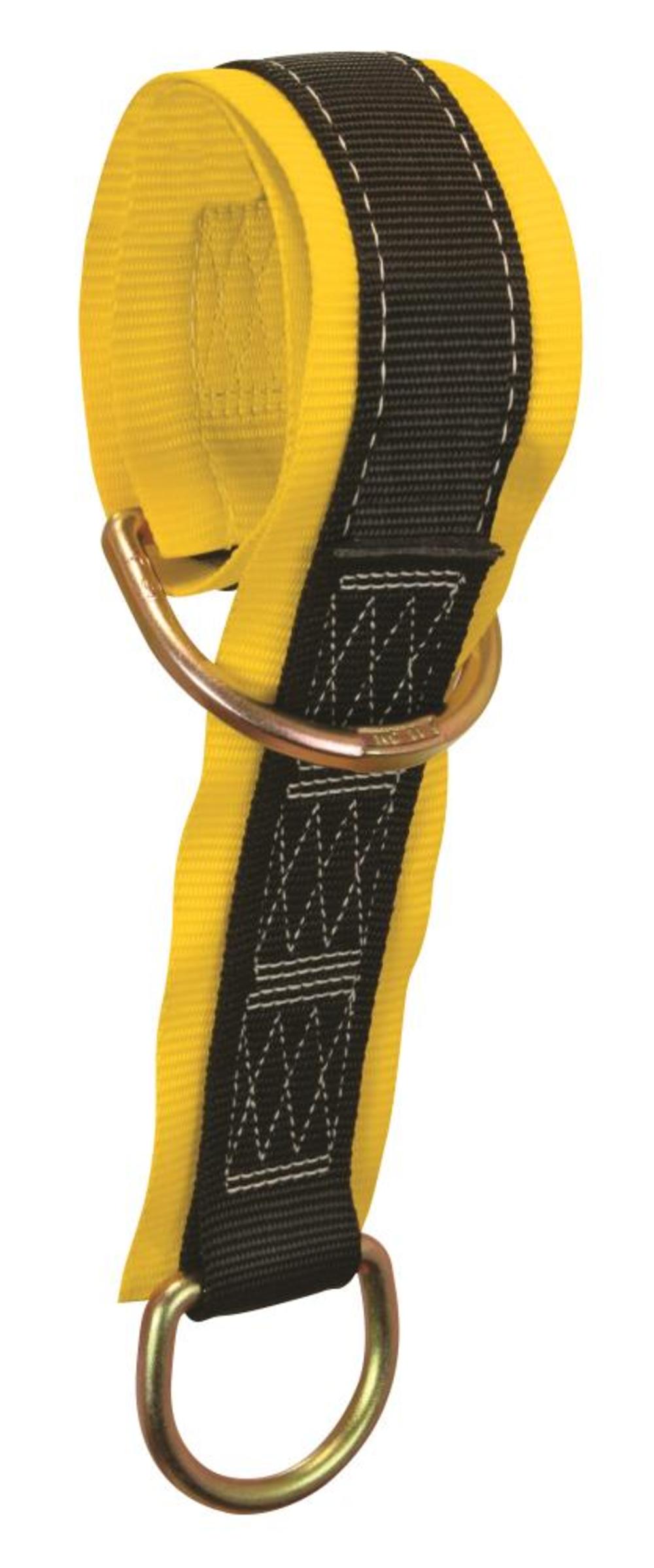 Falltech Web Pass-Through Anchor Sling with 2 D-Rings and 3 In. Wear Pad - Flockneti