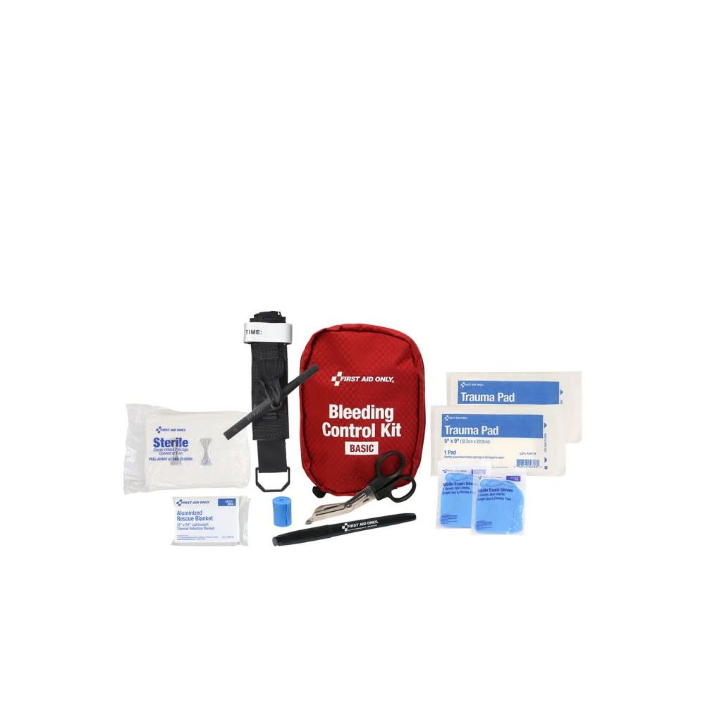 First Aid Only Basic Pro Bleeding Control Kit - Flockneti