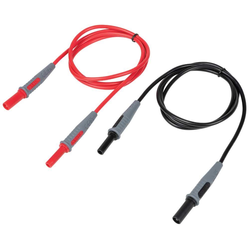 Klein Tools 3′ Lead Adapters Red & Black - Flockneti