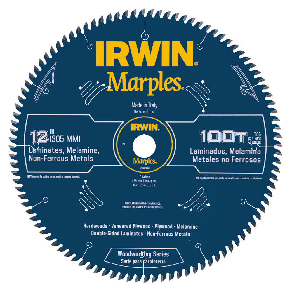 Irwin Marples WW CSB 12 In. 100T TCG - Flockneti