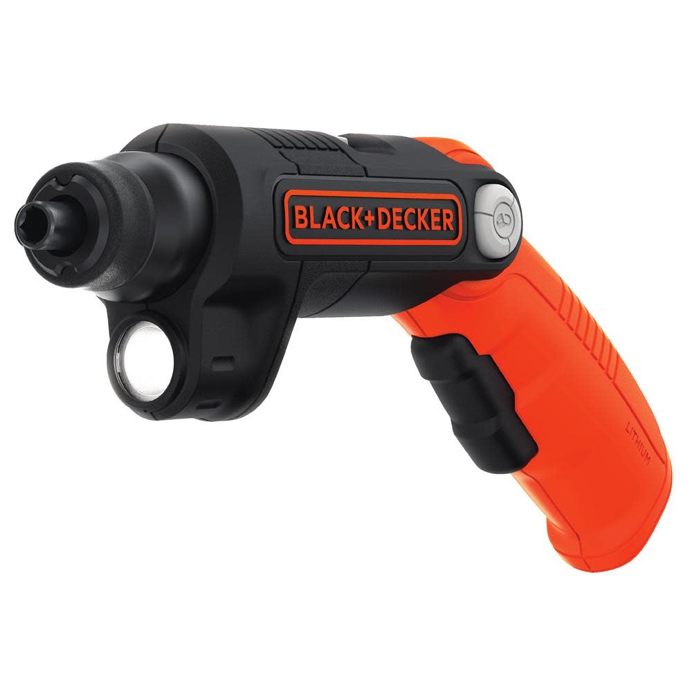 Black and Decker 4V MAX Lithium Ion LightDriver Cordless Screwdriver Kit - Flockneti