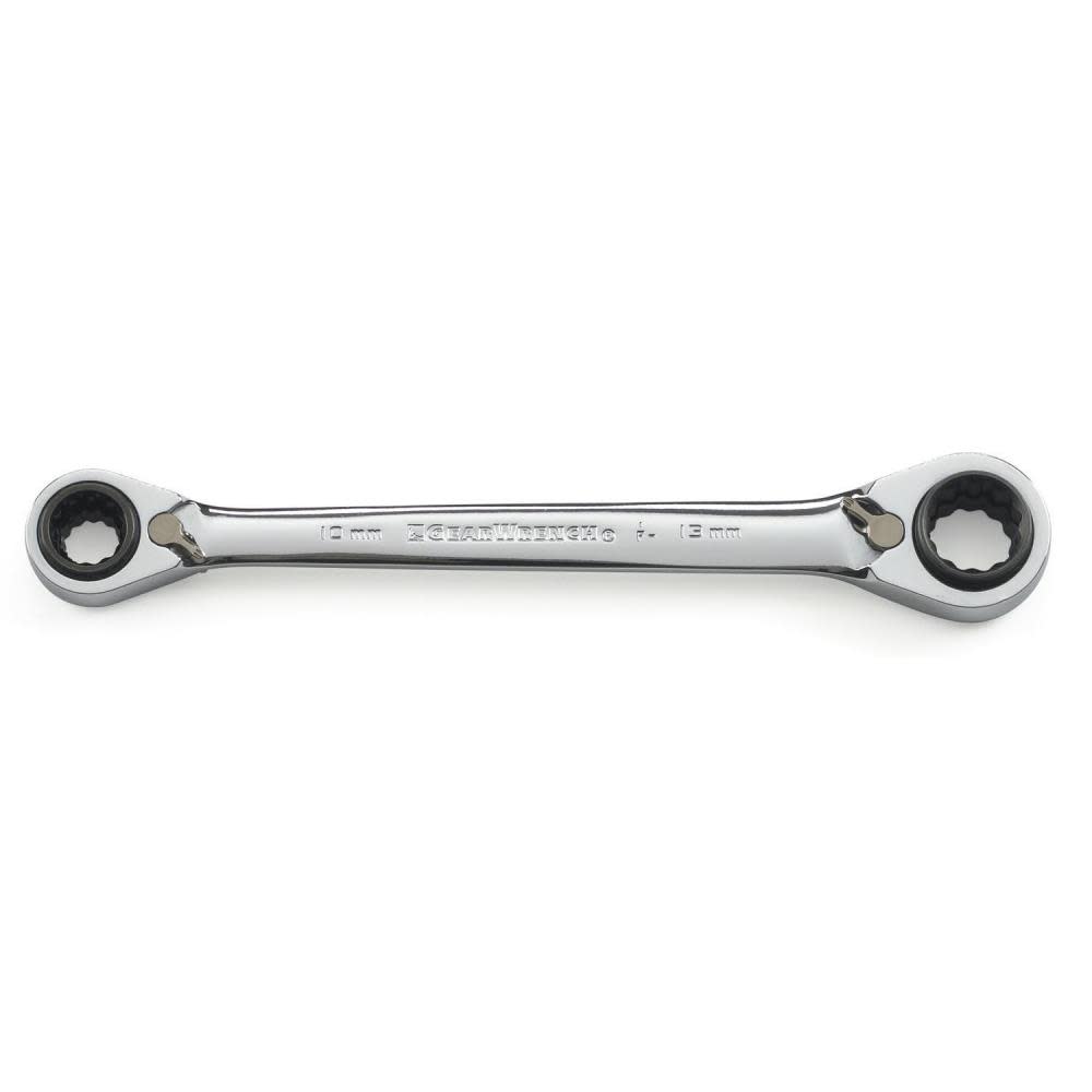 GEARWRENCH Double Box Ratcheting Wrench QuadBox 8mm & 10mm x 12mm & 13mm - Flockneti