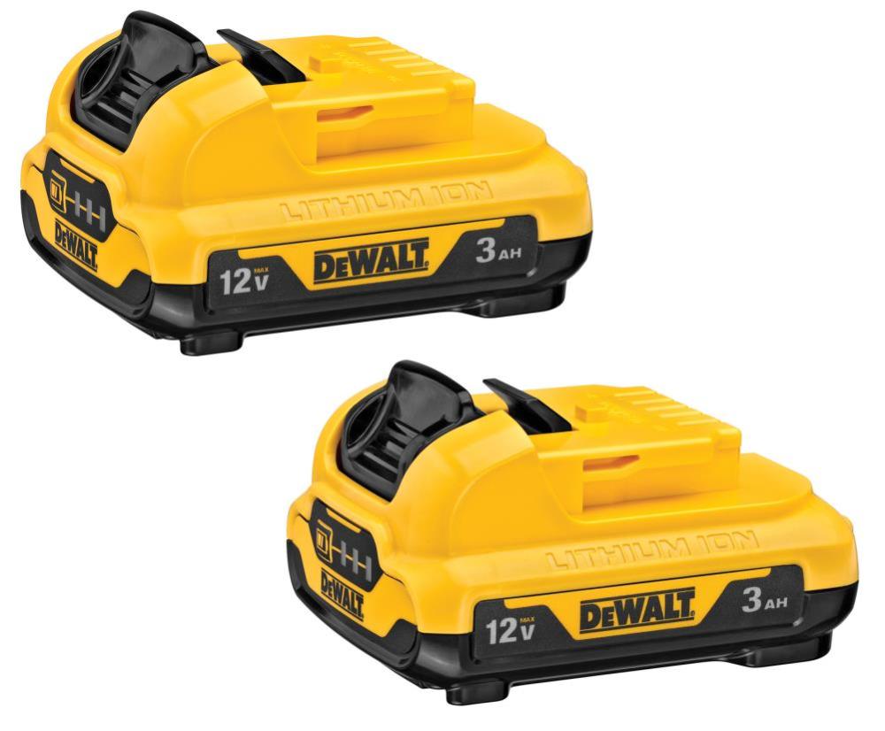 DEWALT 12V MAX 3.0Ah Li-Ion Battery 2pk - Flockneti