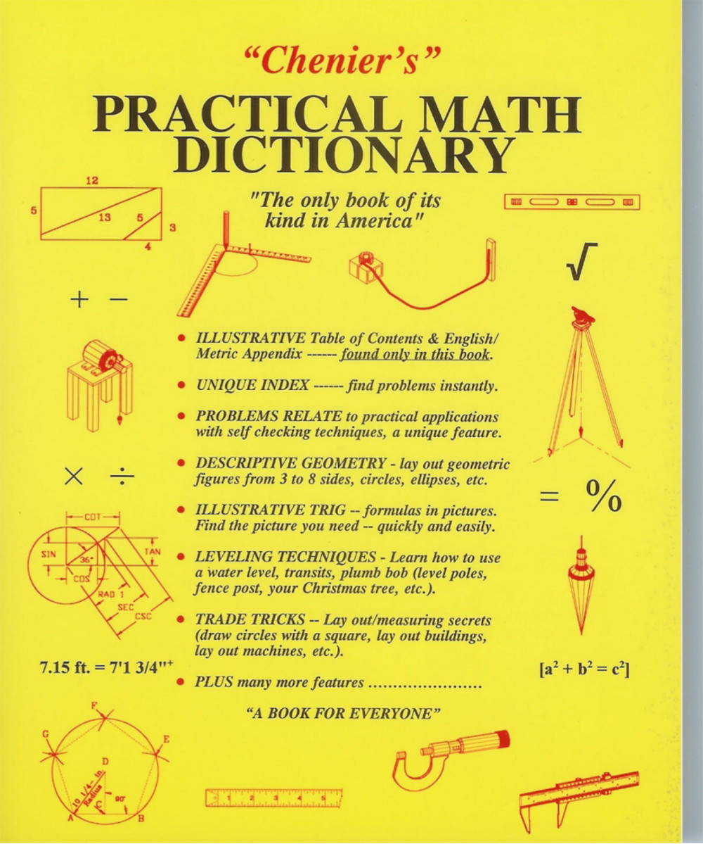 Chenier Educational Ent Practical Math Dictionary - Flockneti