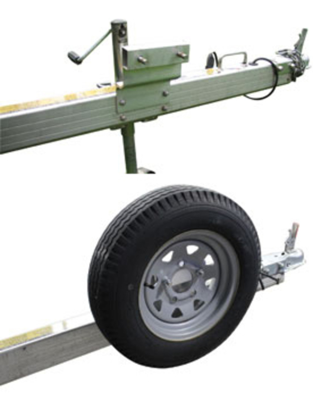Cargomax Spare Tire Carrier for Standard Wheel - Flockneti