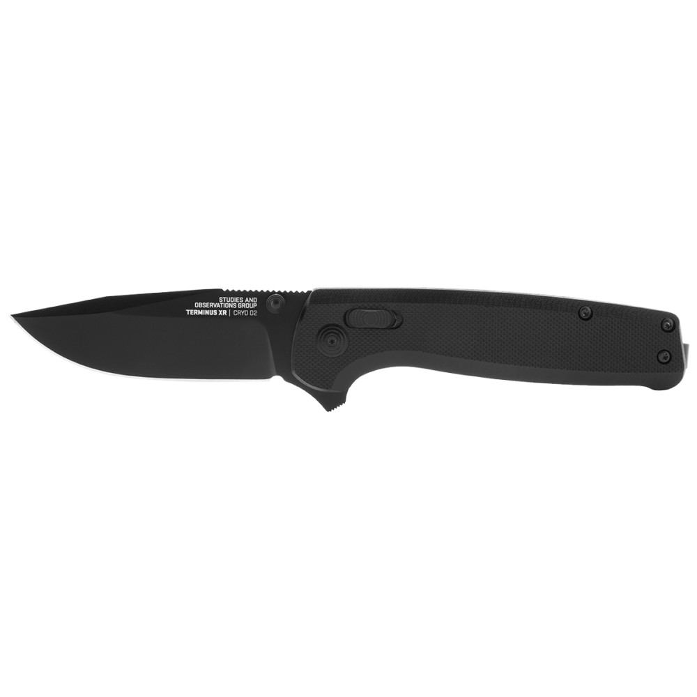 SOG Terminus XR G10 Folding Knife Black - Flockneti