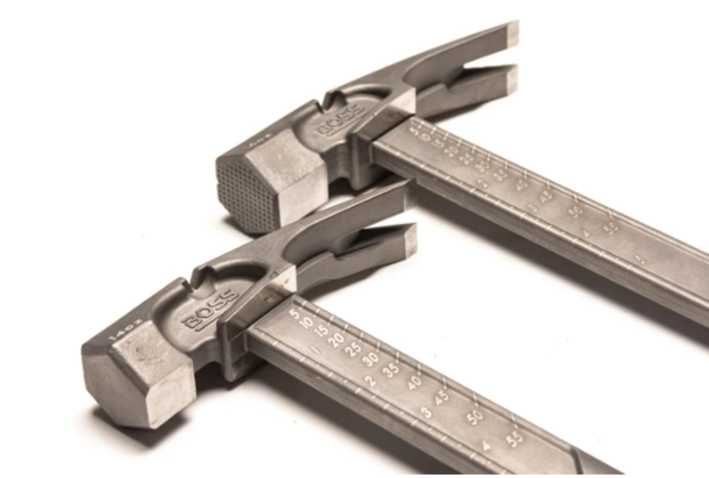 Boss Hammers 16oz Titanium Smooth Hammer - Flockneti