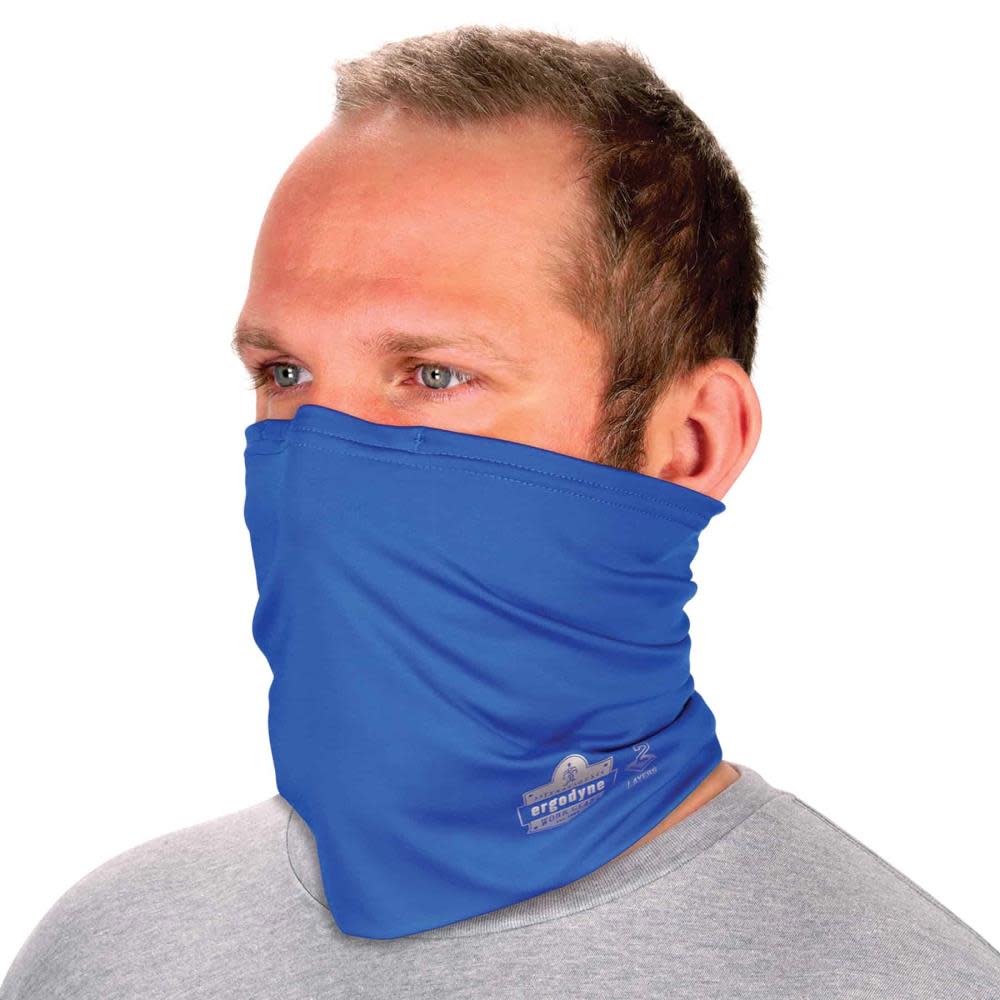 Ergodyne Chill Its 6489 2 Layer Cooling Multi Band Blue - Flockneti