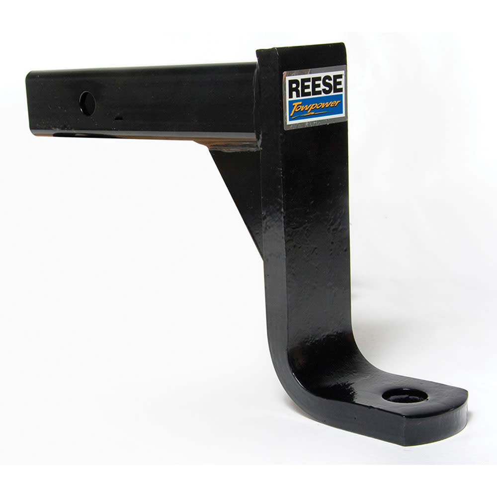 Reese 10″ 5000 lbs Black Steel Trailer Hitch Ball Mount - Flockneti