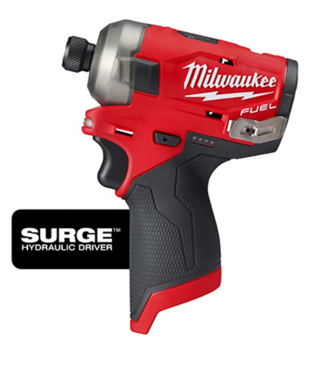 Milwaukee M12 FUEL SURGE 1/4″ Hex Hydraulic Driver with REDLITHIUM Kit - Flockneti