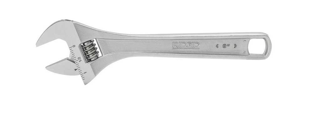 Ridgid 8In Adjustable Wrench - Flockneti