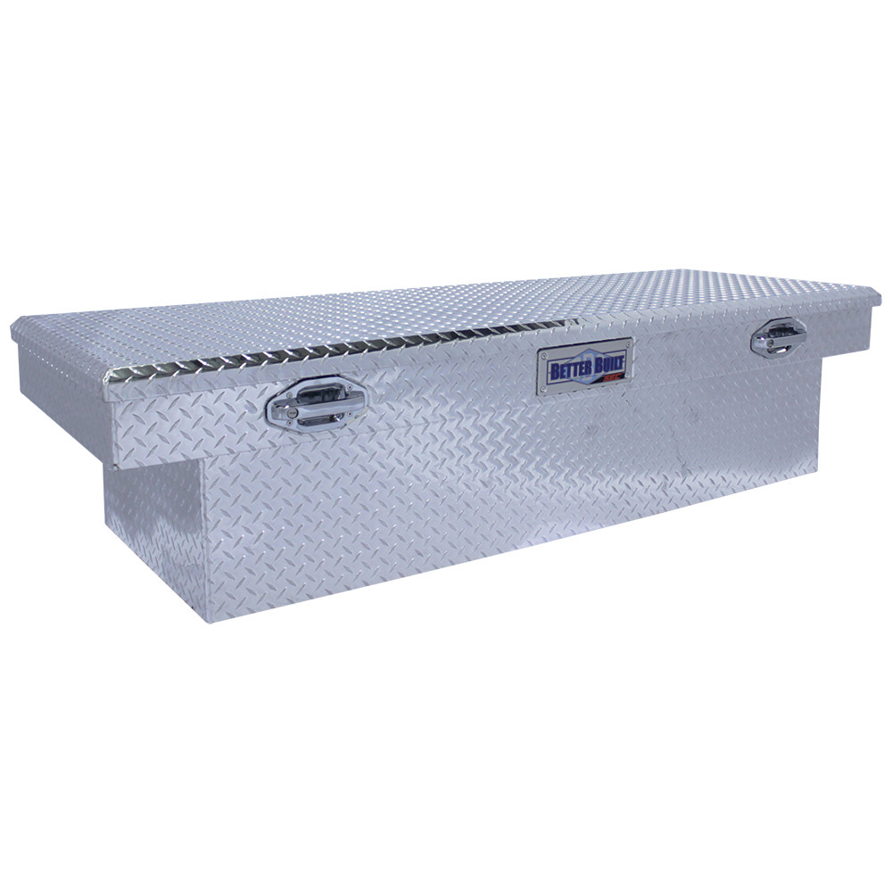 Better Built 69″ SEC Saddle Truck Tool Box DEEP & WIDE BRITE ALUMINUM - Flockneti