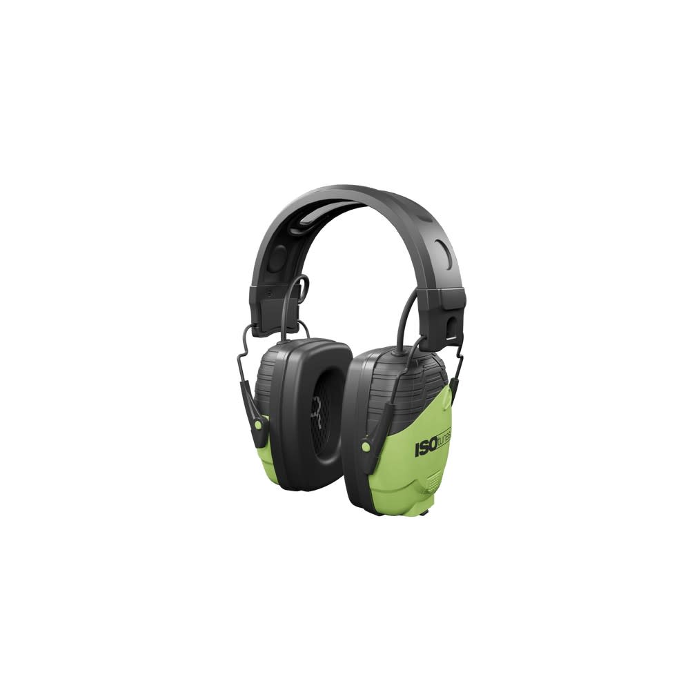 ISOtunes LINK Aware EN352 Bluetooth Earmuff Safety Green 79 dB - Flockneti