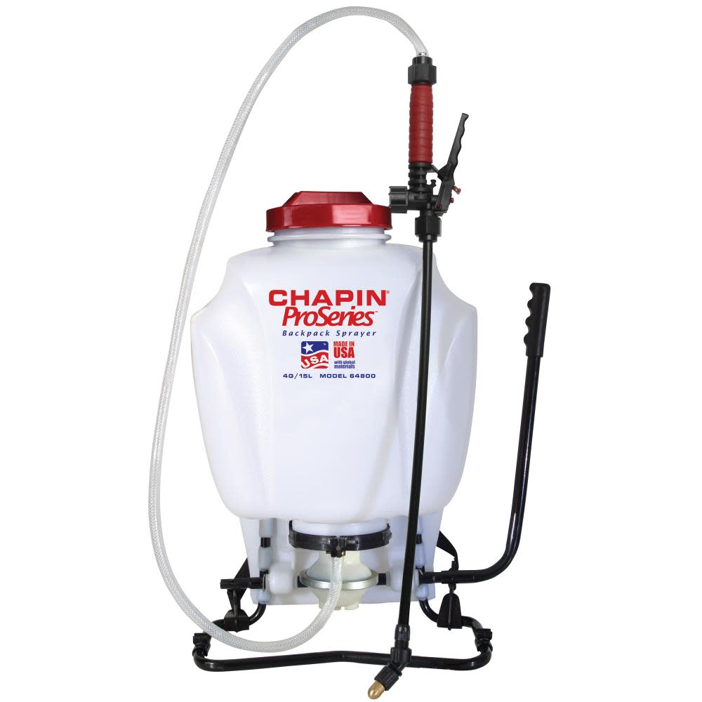 Chapin Mfg 4-Gallon ProSeries Viton Equipped Diaphragm Backpack Sprayer - Flockneti