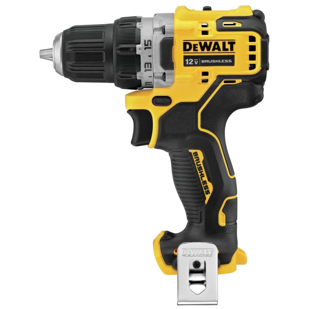DEWALT XTREME 12V MAX Brushless 3/8 in. Cordless Drill Driver (Tool Only) - Flockneti