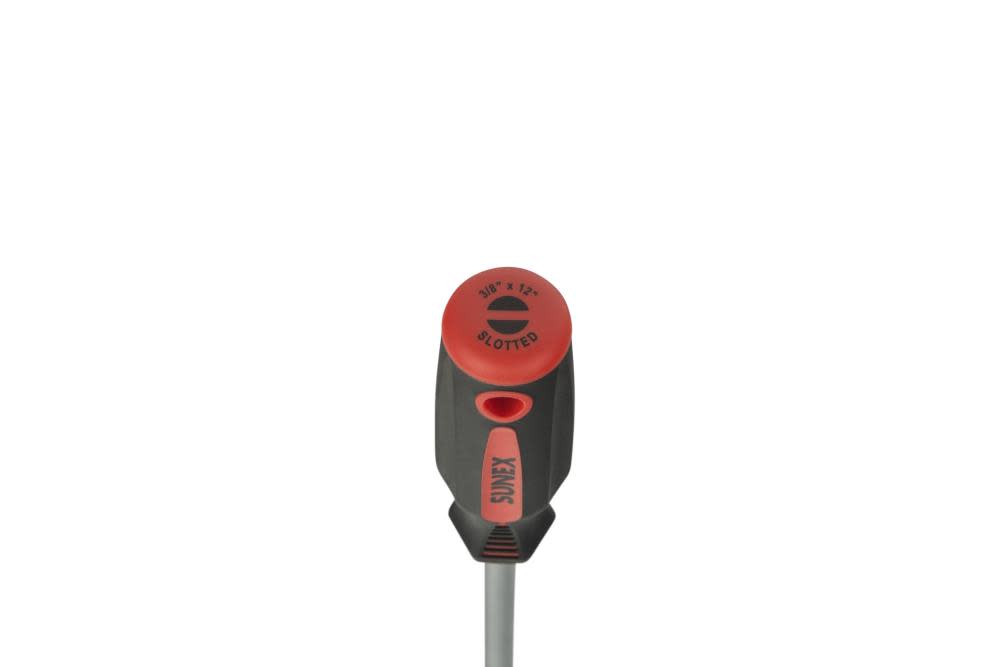 Sunex 3/8 In. x 12 In. Slotted Screwdriver - Flockneti