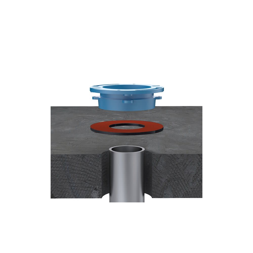 Specified Technologies Inc SpecSeal – Closet Flange Firestop Gasket 3″ or 4″ – CF34 - Flockneti