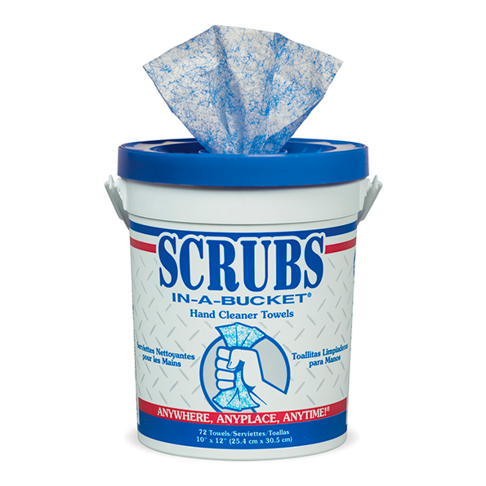 Dymon Scrubs in a Bucket Hand Cleaner Towels - Flockneti