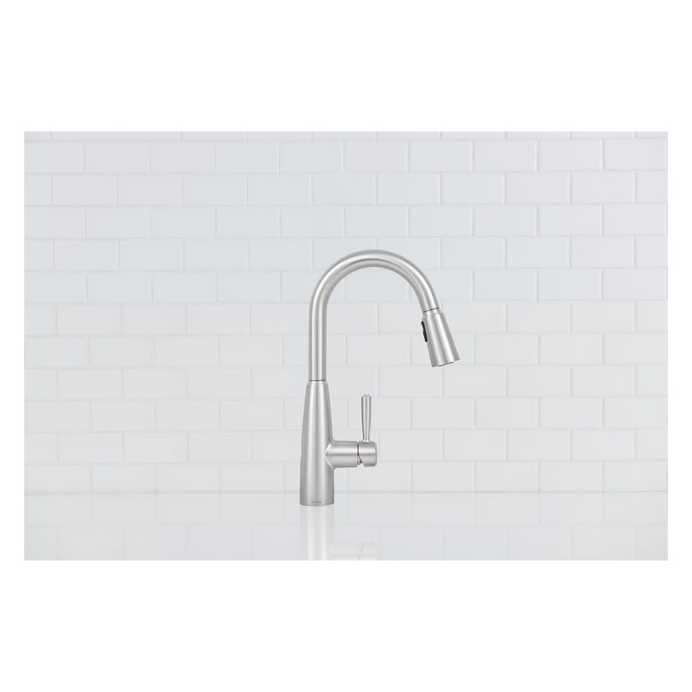 Moen Sperry MotionSense Kitchen Faucet Spot Resist Stainless - Flockneti