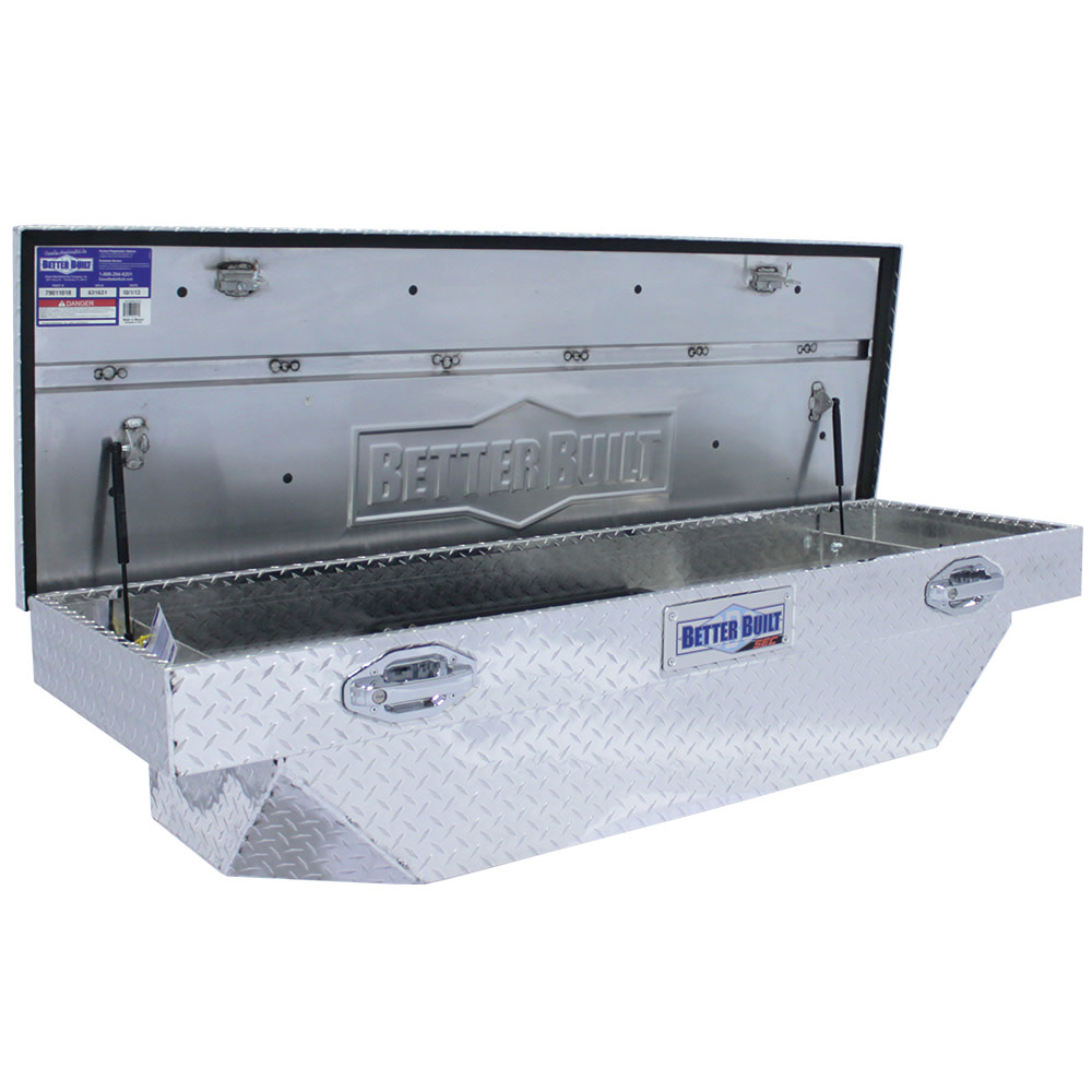 Better Built 63″ SEC Saddle Truck Tool Box UNIVERSAL BRITE ALUMINUM - Flockneti
