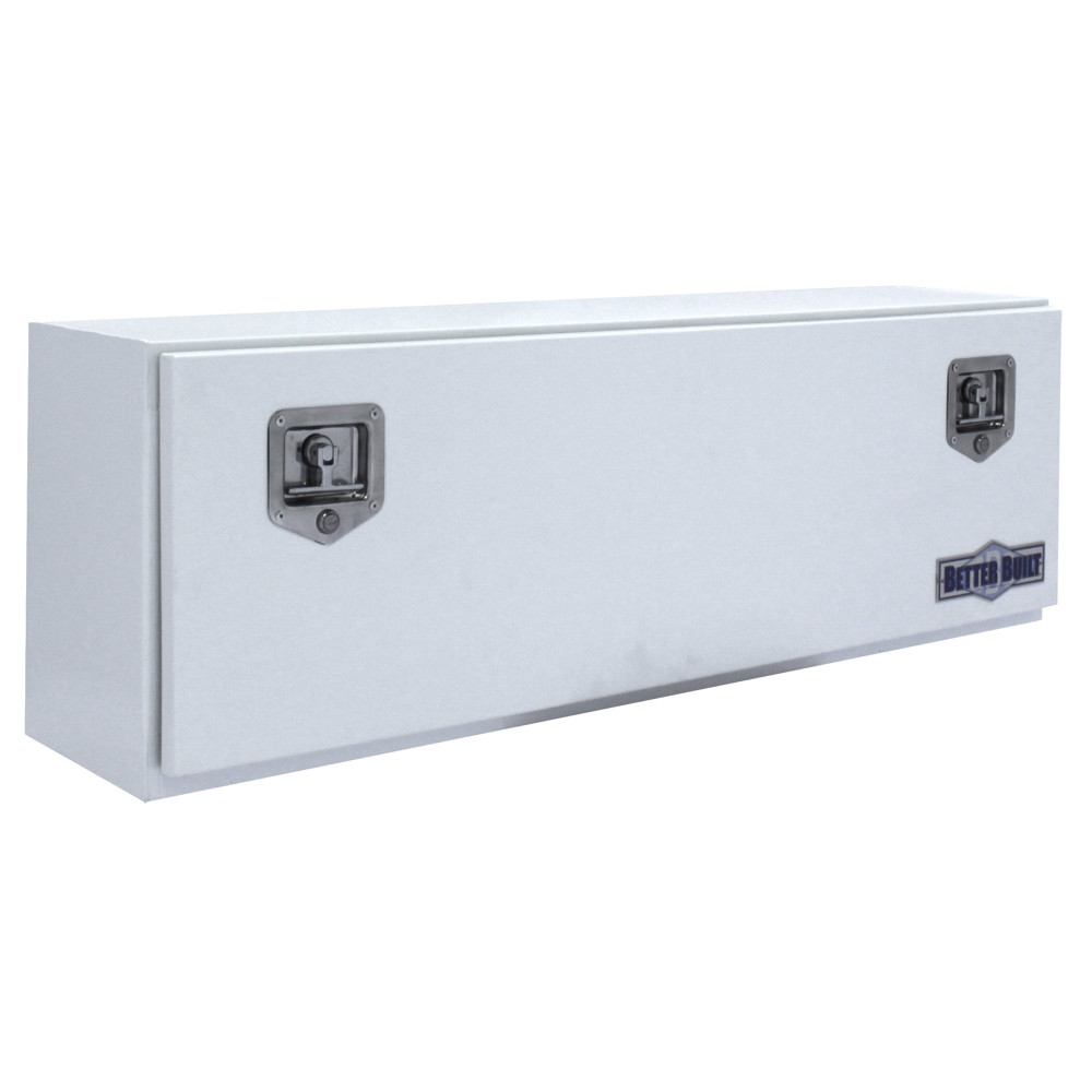 Better Built 60″ Hi-Side Truck Box Single Door Steel White - Flockneti