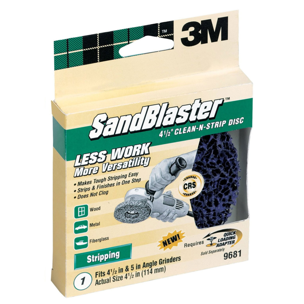 3M Sandblaster 4.5″ Right Angle Grinder Clean & Strip Disc - Flockneti