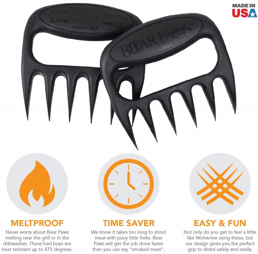 Bear Paw Products Original Bear Paws – Black - Flockneti