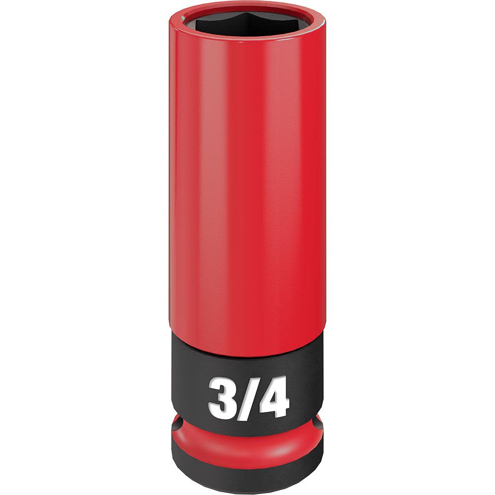 Milwaukee SHOCKWAVE Impact Duty Socket 1/2 Drive 3/4″ SAE Lug Nut Wheel - Flockneti