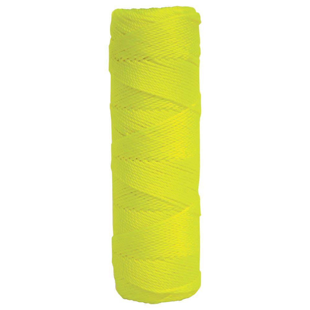 Kraft Tool Co Fluorescent Orange Braided Mason’s Line – 250 Ft. Tube - Flockneti