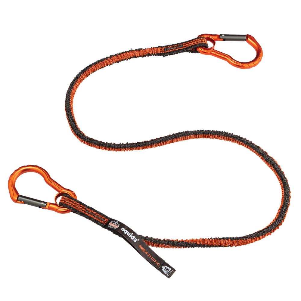 Ergodyne Squids 3110F(x) Tool Lanyard Dual Caravaner – 10 lbs - Flockneti