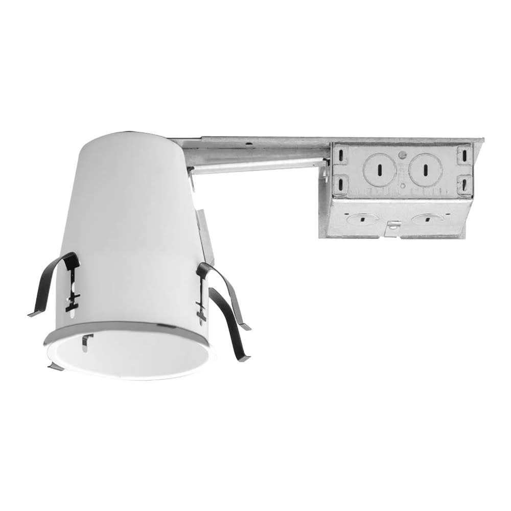 Halo 4″ Steel 120V 60W Air Tite E26 Screw Base Non IC Housing - Flockneti