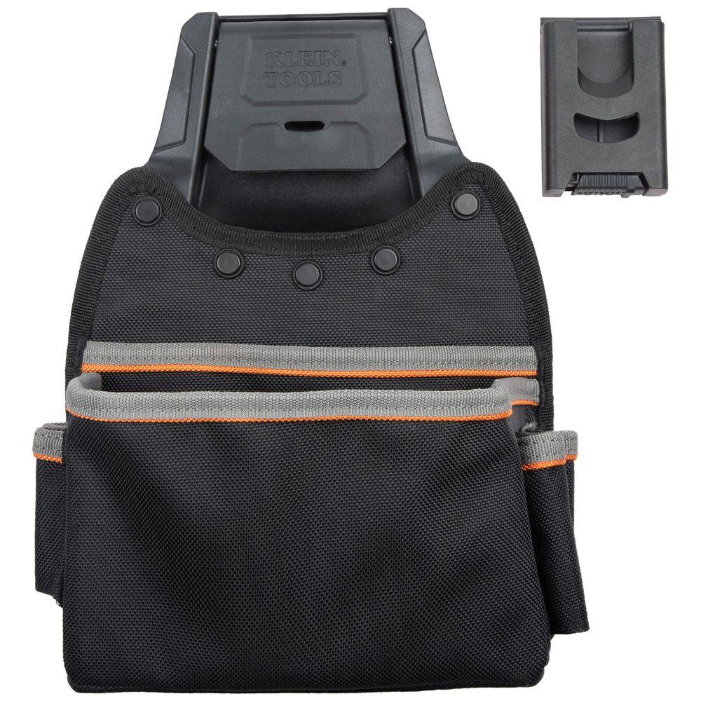 Klein Tools Modular Parts Pouch with Belt Clip - Flockneti