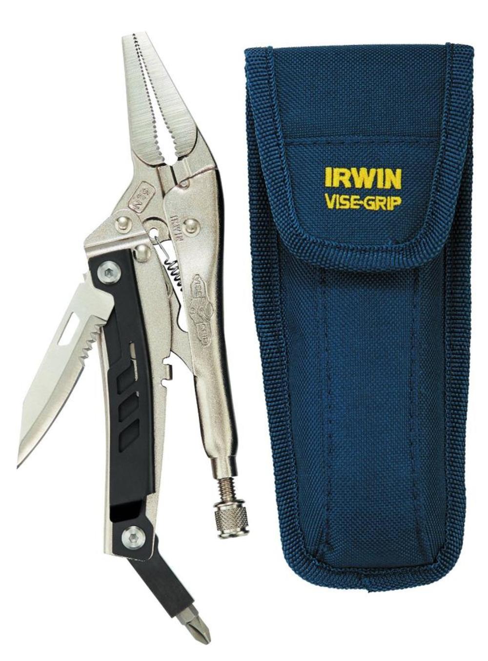 Irwin 6LN Vise-Grip Multi Pliers with Pouch - Flockneti