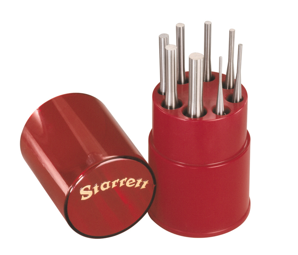 Starrett No. 565 Series Drive Pin Punch SET - Flockneti