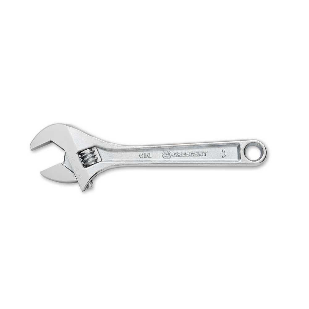 Crescent 6″ Adjustable Wrench Chrome Finish - Flockneti