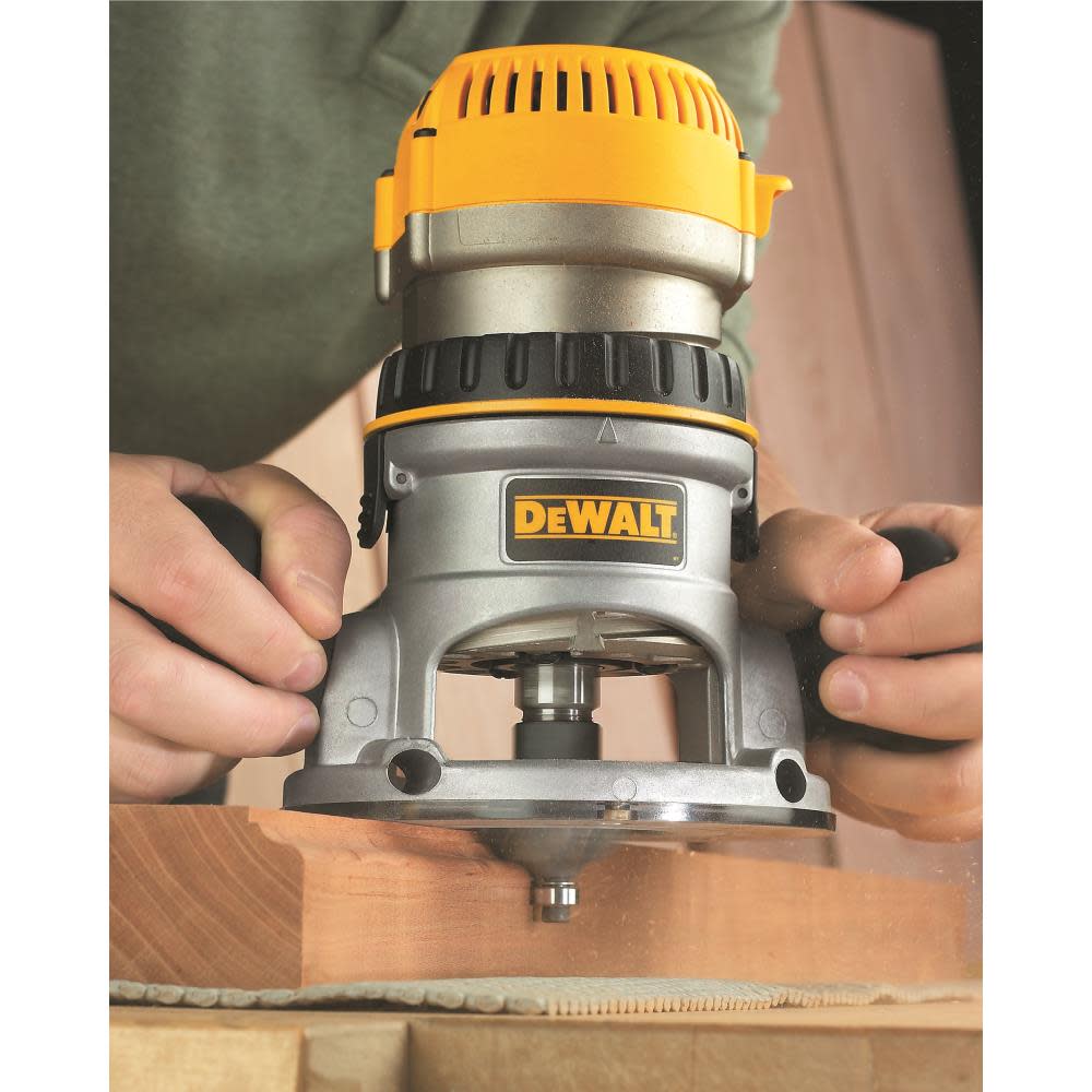 DEWALT 1-3/4 HP (Maximum Motor HP) Fixed Base Router - Flockneti