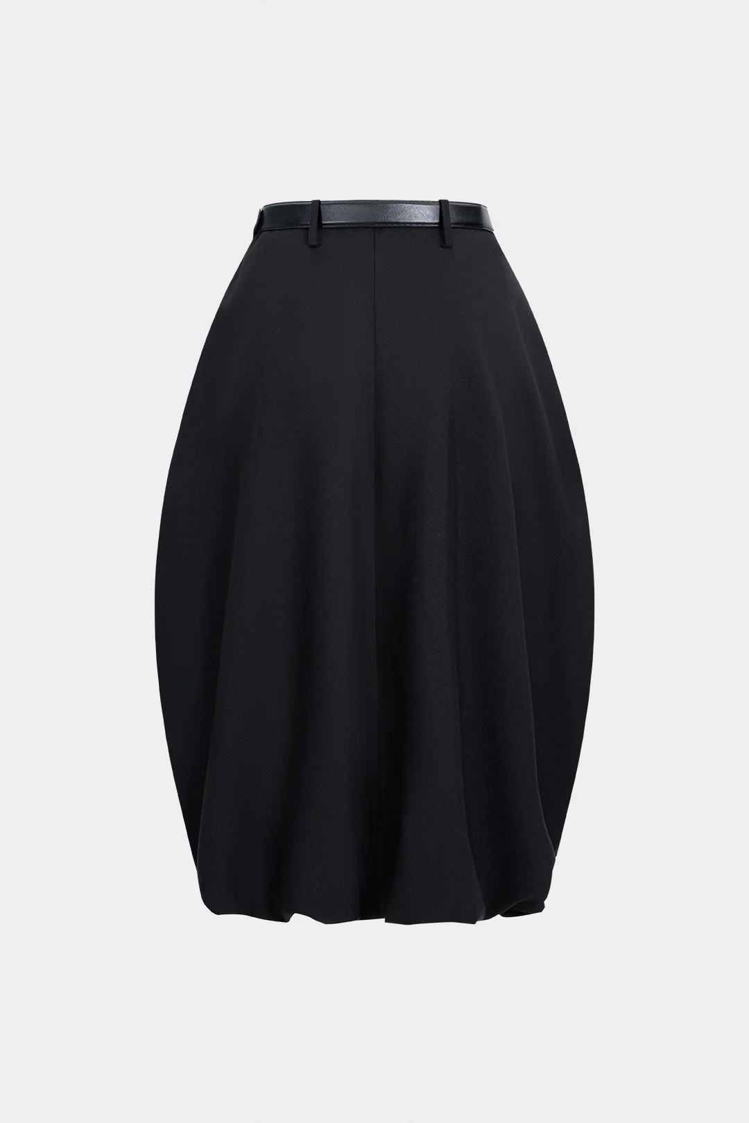 Belted Ruched Skirt - Flockneti