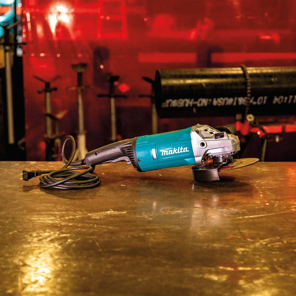 Makita 7″ Angle Grinder with Lock-On Switch - Flockneti