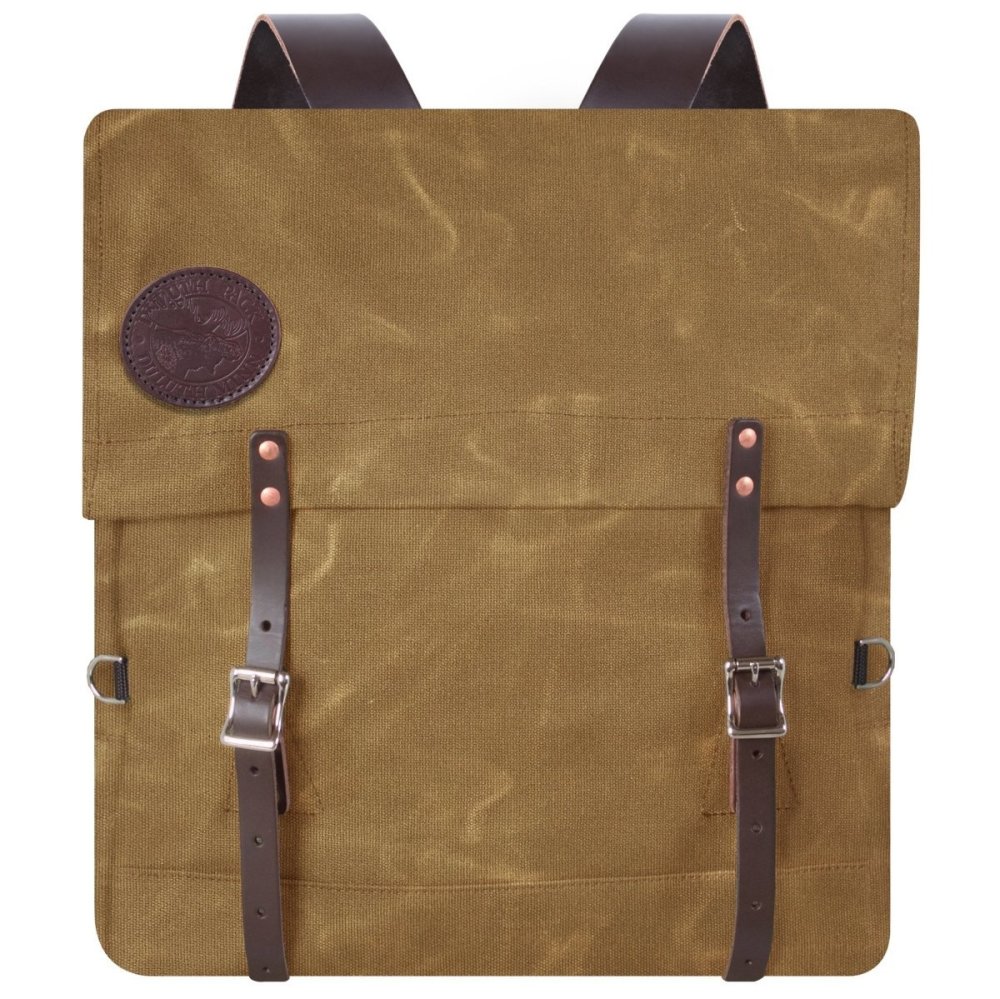 Duluth Pack 64 Liter Capacity Wax Khaki Canvas Box Style Standard Food Pack - Flockneti