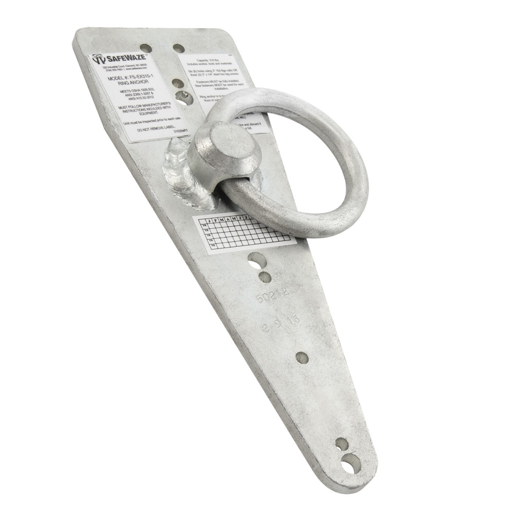 Safewaze 9″ Forged Steel Ring Anchor - Flockneti
