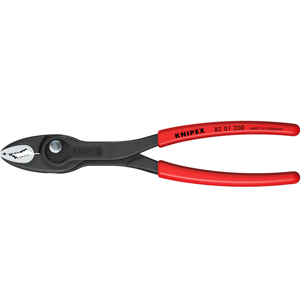 Knipex 8 In. TwinGrip Slip Joint Pliers with Dipped Handle - Flockneti