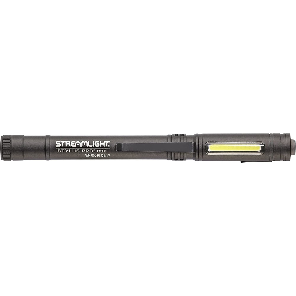 Streamlight Stylus Pro COB Black Rechargeable Magnetic Penlight - Flockneti