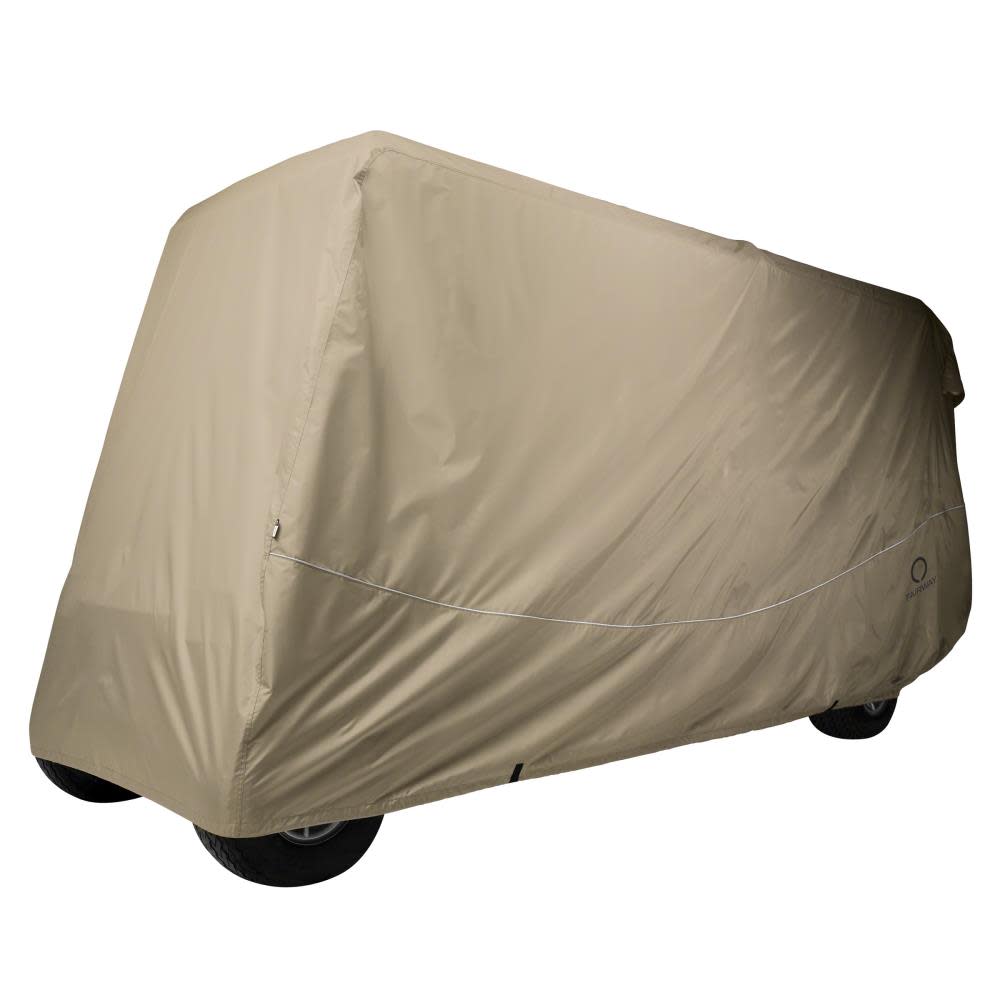 Classic Accessories Golf Car Quick-Fit Cover Extra Long Roof - Flockneti