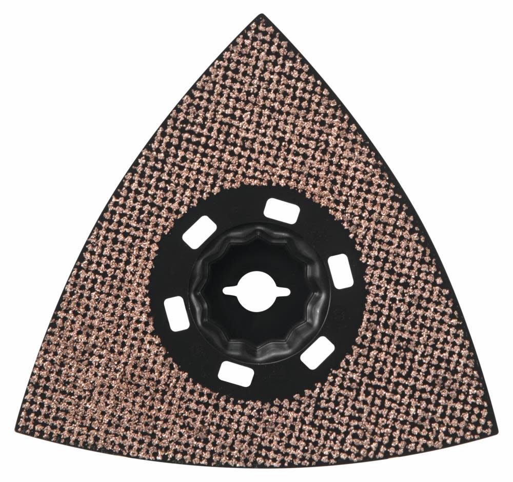 Bosch StarlockMax Oscillating Multi-Tool Carbide 60 Grit Delta Sanding Pad - Flockneti