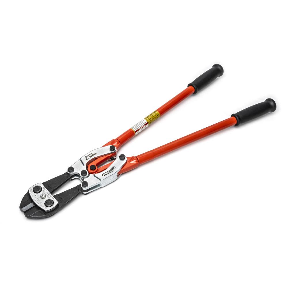 Crescent HK Porter Bolt Cutter 24″ Power Pivot Center Cut Double Compound Action - Flockneti