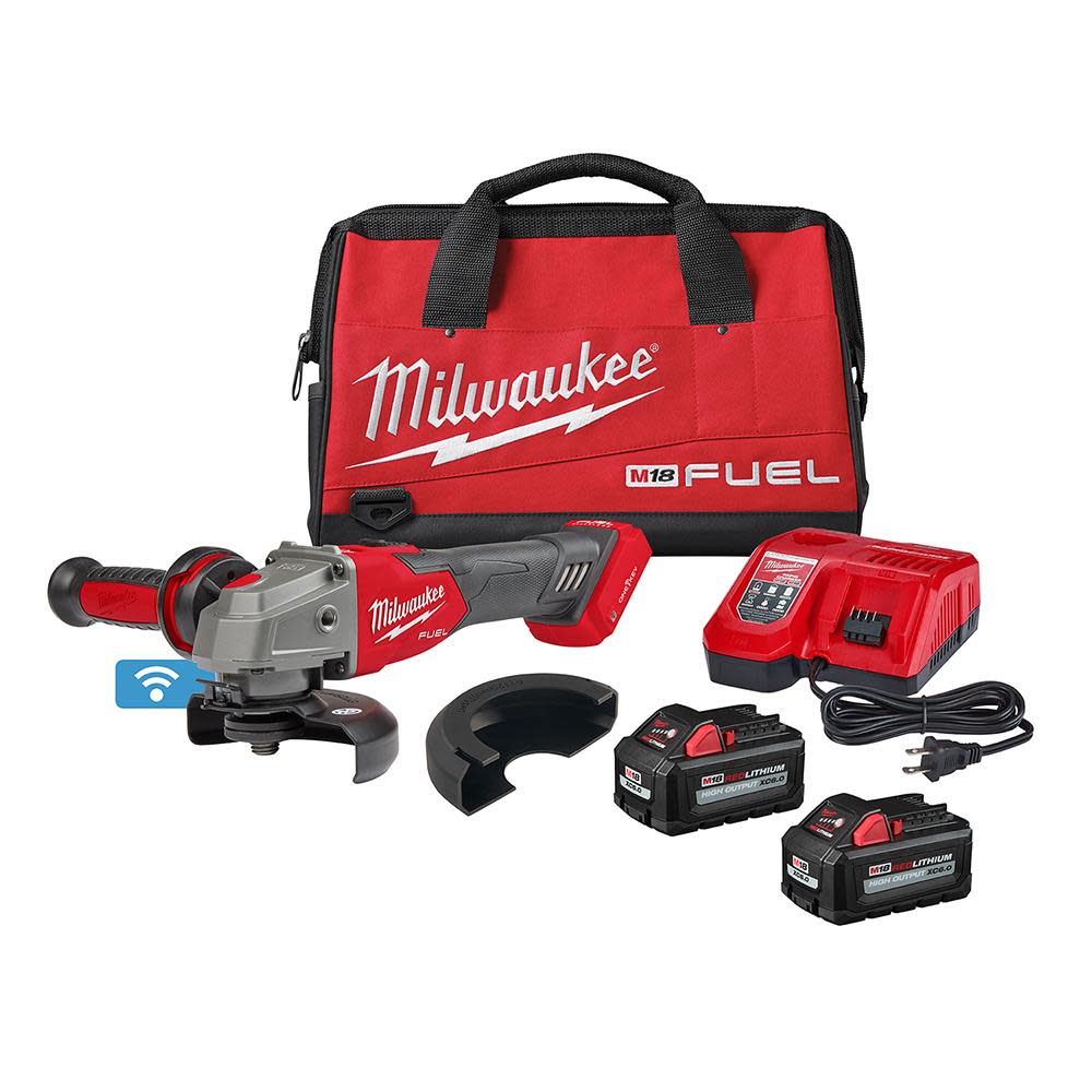 Milwaukee M18 FUEL 4 1/2″ / 5″ Braking Grinder ONE KEY Slide Switch Lock On Kit - Flockneti