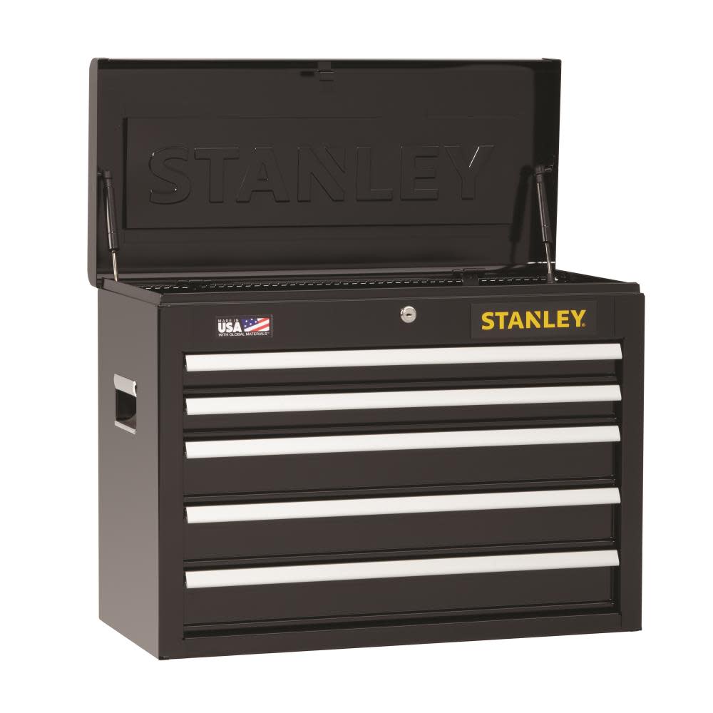 Stanley 26 in. W 300 Series 5-Drawer Tool Chest - Flockneti