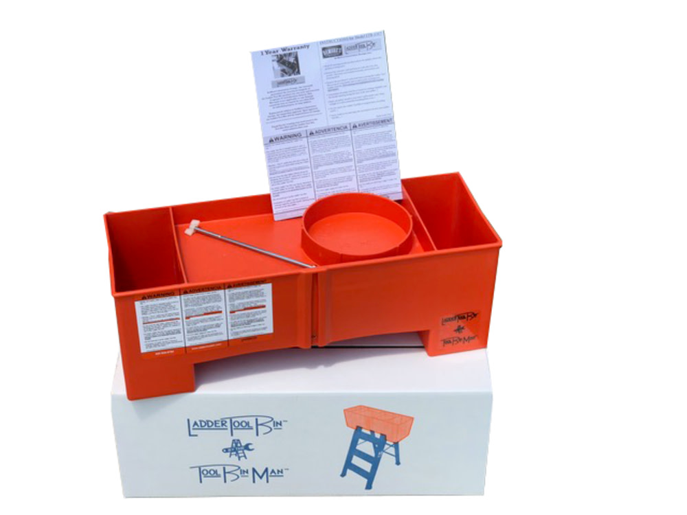Demores Innovative Design Ladder Tool Bin - Flockneti
