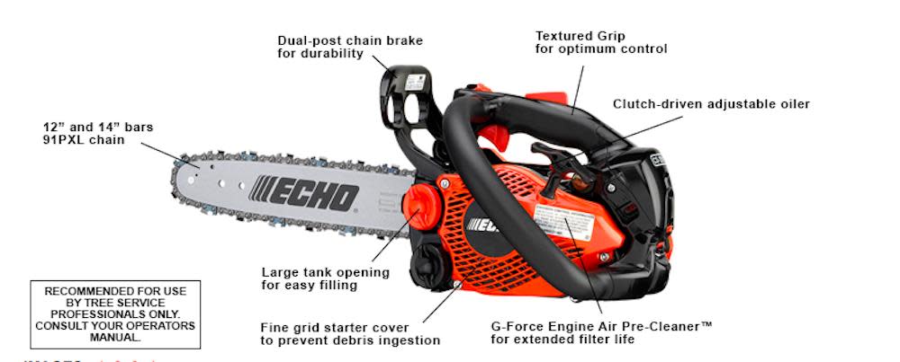 Echo X Series 12 In. Bar Chainsaw - Flockneti